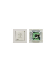 KRAMER RC-306 BOTONERA CONTROL 6 BOTON POE I/O