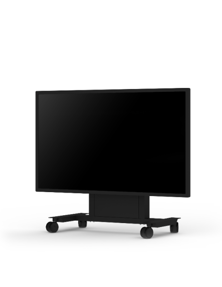 SOPORTE PARA MONITOR DE SUELO CON RUEDAS FUNC MOBILE MOTORIZADO NEGRO