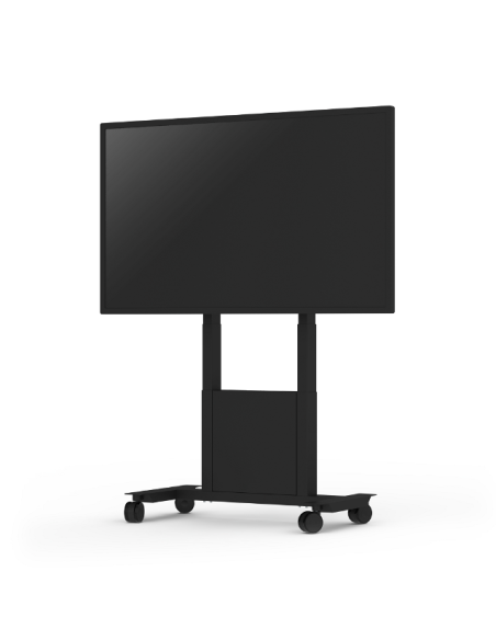 SOPORTE PARA MONITOR DE SUELO CON RUEDAS FUNC MOBILE MOTORIZADO NEGRO