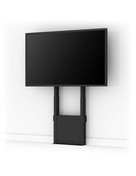 SMS FUNC SOPORTE PARED/SUELO MOTORIZADO HASTA 86" 800X400 / 120 KG NEGRO