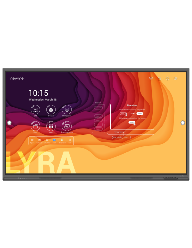 Monitor Táctil Interactivo 98 pulgadas Newline Lyra 4K Android 13 EDLA