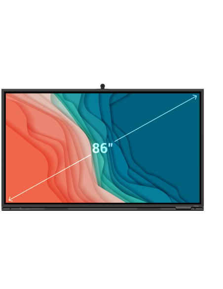 Monitor Táctil Interactivo 86 pulgadas Newline Elara Pro 4K Android 13 incluye Sistema de videoconferencia