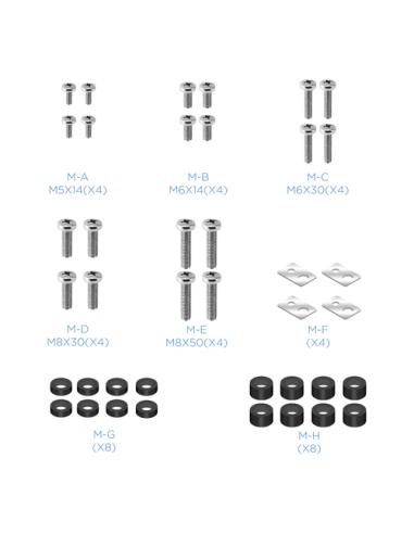 TooQ FS20200M-B Soporte de suelo con ruedas/patas para pantallas de 60" - 105"