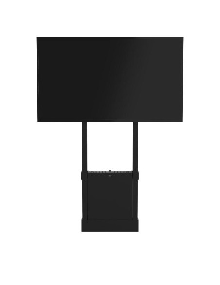 SMS FUNC SOPORTE PARED-SUELO HASTA 86" HASTA 800x400 NEGRO