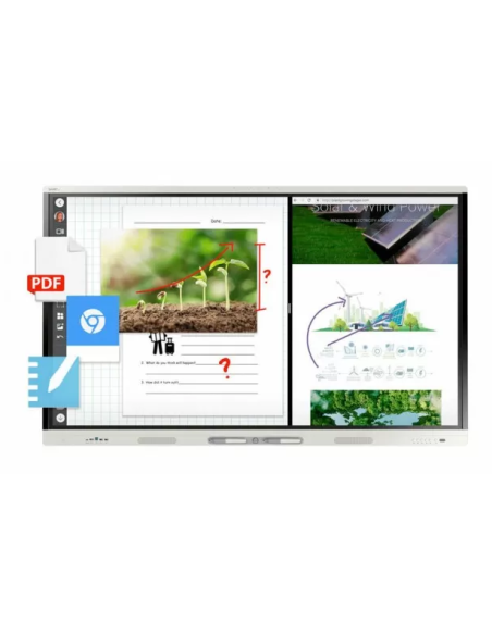 Panel Interactivo SMART Board® 65" MX265-V5 K Android 13 Google EDLA