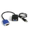 StarTech.com Duplicador Divisor de Vídeo VGA 2 puertos Compacto Alimentado por USB - Cable Splitter