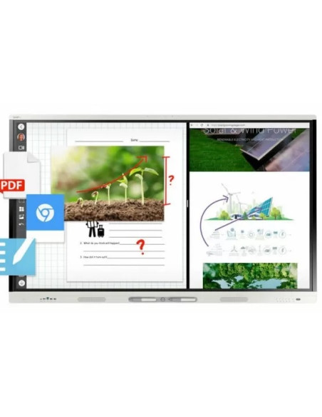Panel Interactivo SMART Board® 86" MX286-V5 K Android 13 Google EDLA