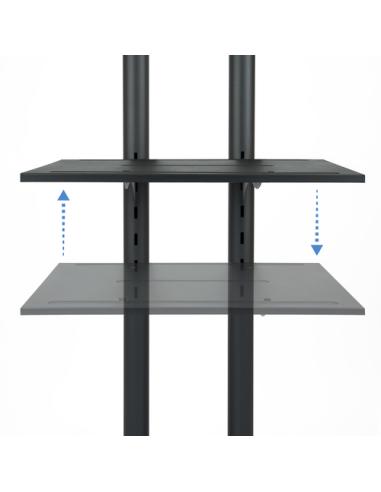 TooQ FS1470M-B soporte para TV 177,8 cm (70") Negro