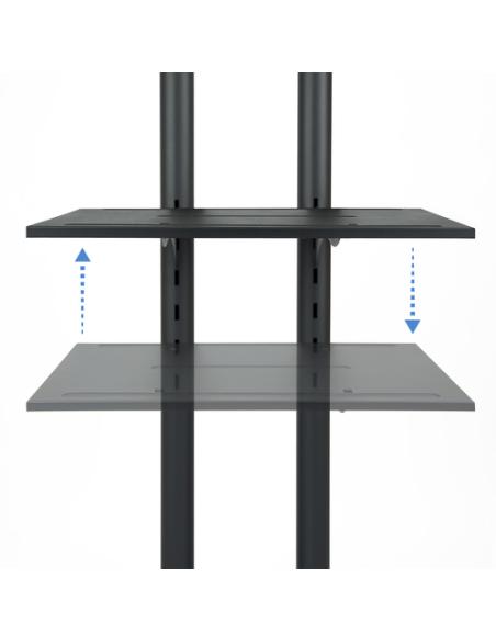 TooQ FS1470M-B soporte para TV 177,8 cm (70") Negro