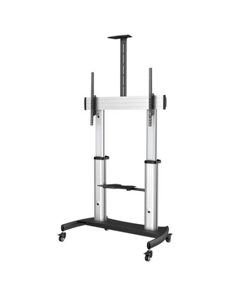 StarTech.com Soporte Móvil de TV - Carrito de TV de Servicio Pesado para Pantallas de 60 a 100 Pulgadas - 100kg - Soporte Univer