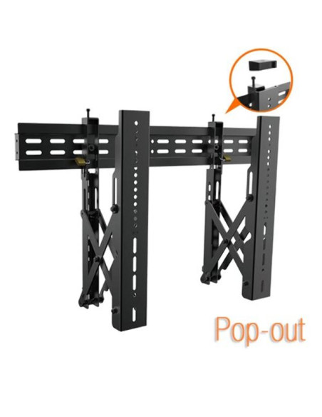 SOPORTE VIDEOWALL PARED POP-UP 37"-70"600X400 45KG
