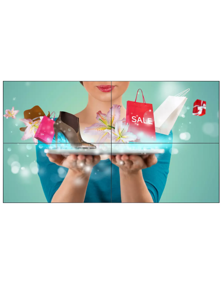 Monitor Philips X-Line Corporate 49BDL2105X/00 Video wall 49"  500cd, 49 FHD, 24/7,  3.5mm,  CMND, color calibration