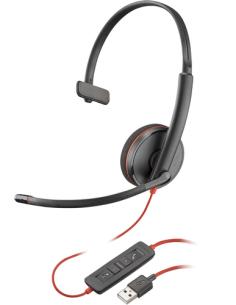 POLY Auriculares Blackwire 3210 monaural USB-A (paquete)