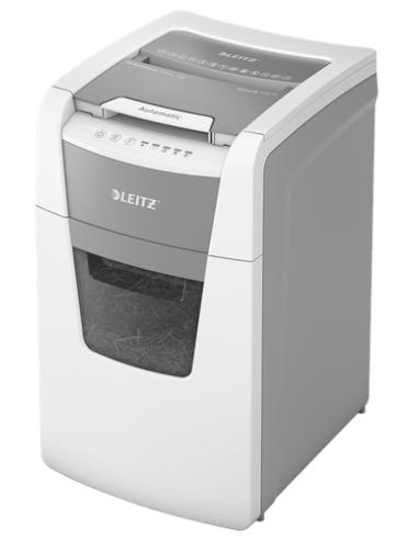 Leitz 80130000 triturador de papel Corte cruzado 22 cm Gris, Blanco