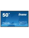 iiyama LH5070UHB-B1 pantalla de señalización Pantalla plana para señalización digital 125,7 cm (49.5") VA 700 cd / m² 4K Ultra H