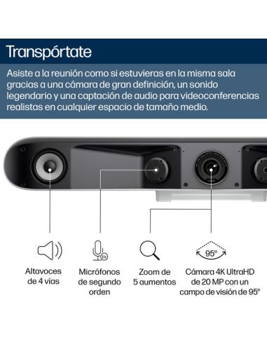 POLY Barra de vídeo USB Studio V52