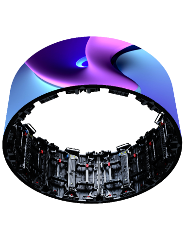 CABINET T-RENT 2.6 MINILED 4en1 FLEXIBLE 7680Hz