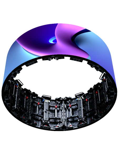 CABINET T-RENT 2.6 MINILED 4en1 FLEXIBLE 7680Hz