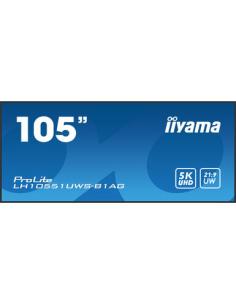 iiyama LH10551UWS-B1AG pantalla de señalización Pantalla plana para señalización digital 2,66 m (104.7") LED 500 cd / m² UltraWi