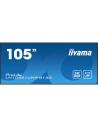 iiyama LH10551UWS-B1AG pantalla de señalización Pantalla plana para señalización digital 2,66 m (104.7") LED 500 cd / m² UltraWi