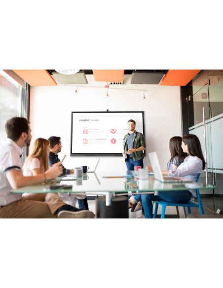 Monitor Táctil Interactivo 65 pulgadas Newline Elara Pro 4K Android 13 incluye Sistema de videoconferencia