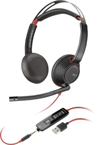 POLY Auriculares Blackwire C5220 USB-A