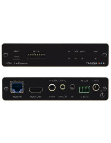 KRAMER TP-580RA RECEPTOR HMDI 4K RS232 IR HDBT 70M