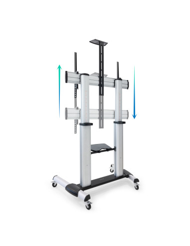 Soporte de Suelo de Aluminio con Ruedas para...