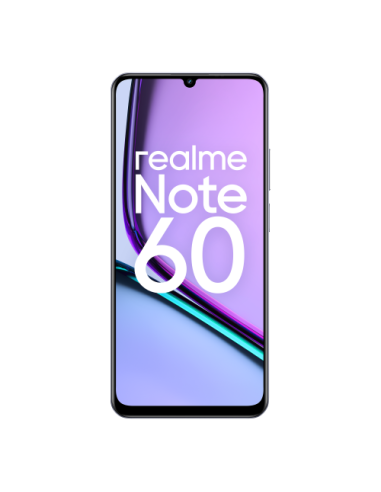 realme Note 60 17,1 cm (6.75") SIM doble Android 14 4G USB Tipo C 6 GB 128 GB 5000 mAh Negro, Color mármol