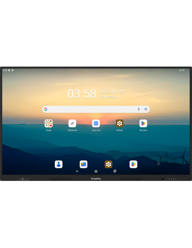 Bundle Monitor interactivo Traulux TLM75S + OPS Google EDLA