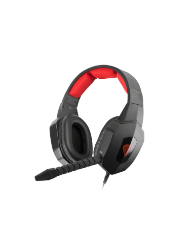 AURICULARES GAMING GENESIS ARGON 400 2.0 MINI JACK NEGRO-ROJO