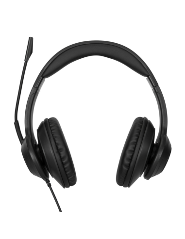 AURICULARES STEREO TARGUS ALAMBRICO NEGRO