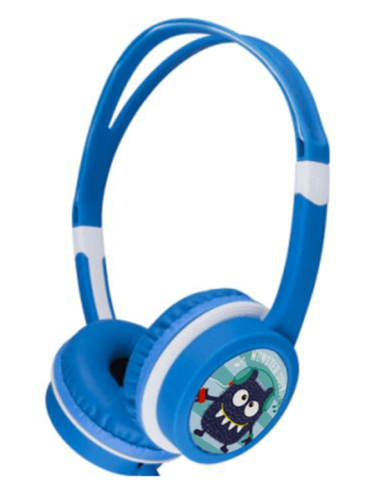 AURICULARES PARA NIÑOS GEMBIRD CONTROL DE VOLUMEN AZUL