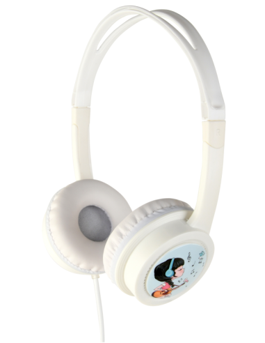 AURICULARES PARA NIÑOS GEMBIRD CONTROL DE VOLUMEN BLANCO