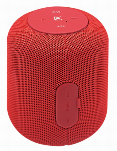 ALTAVOZ GEMBIRD 5W  BLUETOOTH CON MICRO ROJO