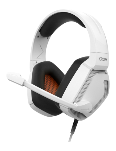 AURICULAR GAMING KROM KOPA PRO STEREO BLANCO