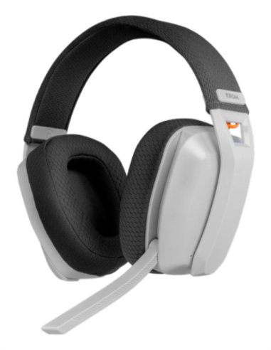 AURICULARES GAMING KROM KANJI WIRELESS BLANCO