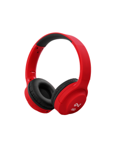 AURICULARES ESTÉREO DIGITAL TREVI  CON MICRÓFONO 1,2 M CABLE DJ 601 M ROJO