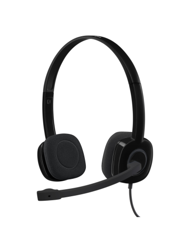 AURICULARES LOGITECH H151 NEGRO MICROFONO ALAMBRICO