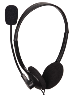 AURICULARES GEMBIRD MICROFONO CONTROL VOL NEGRO ALAMBRICO