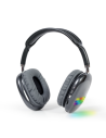 AURICULARES GEMBIRD ESTERO BLUETOOTH CON EFECTO DE LUZ LED NEGRO