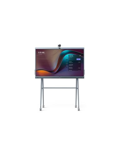 Yealink MeetingBoard Panel plano interactivo 165,1 cm (65") LED Wifi 4K Ultra HD Negro Pantalla táctil Procesador incorporado An