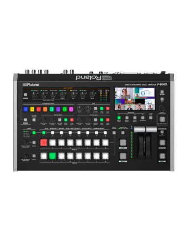 ROLAND V-80HD MEZCLADOR VIDEO SDI HDMI STREAMING