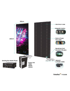 LED DE SUELO INDOOR 2.6 GOB 600nits 1000x2000mm 2