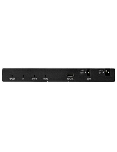 StarTech.com Divisor HDMI de 2 Puertos - de 4K 60Hz con Escalador Incorporado