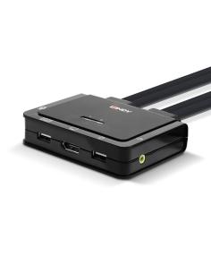 Lindy 42344 interruptor KVM Montaje en rack Negro 2