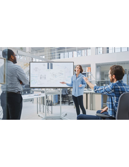 Monitor Interactivo Táctil Plug&play Newline 86" Serie C 4K Sin S.O.