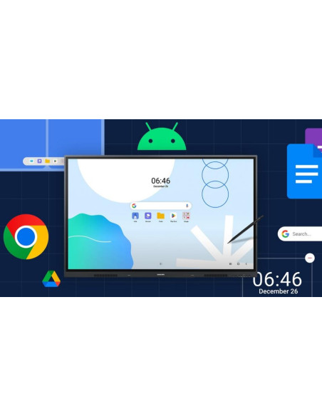 SAMSUNG 86" INTERACTIVO WA86D 16/7 ANDROID 13