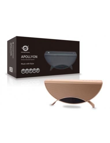 Conceptronic APOLLYON01GL altavoz portátil o de fiesta Oro 10 W
