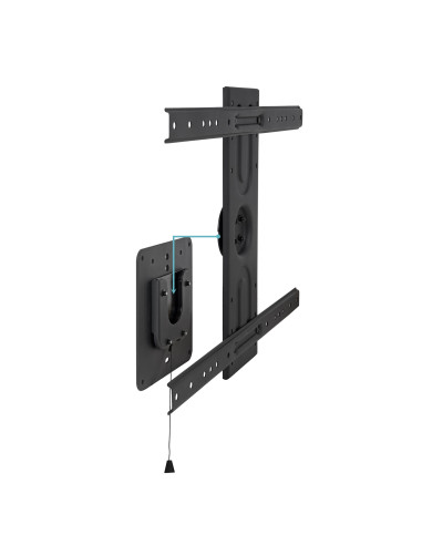 SOPORTE PARED TOOQ 37-80 ROTACION 360Â° LP3780F-R